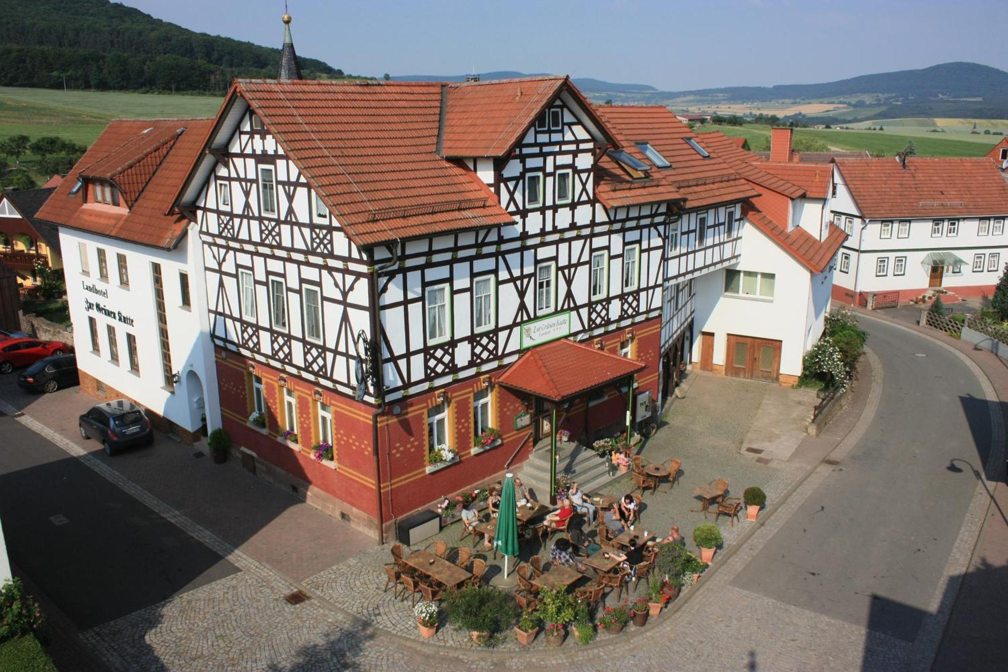 Landhotel Zur Gruenen Kutte Bernshausen Exteriér fotografie