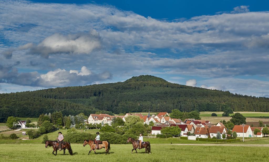 Landhotel Zur Gruenen Kutte Bernshausen Exteriér fotografie