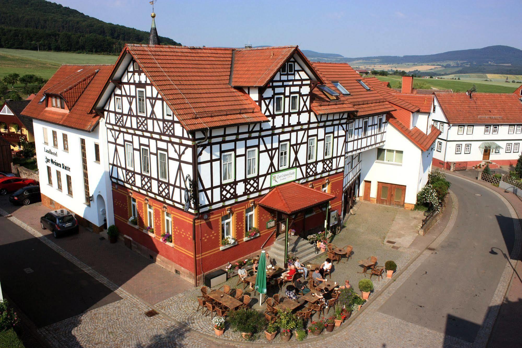 Landhotel Zur Gruenen Kutte Bernshausen Exteriér fotografie
